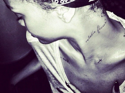 Rihanna, Tattoo Rihanna, Tattoo